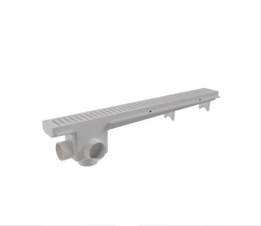 Rejilla Desagüe Lineal PVC Blanca Astra 70cm Reforzada