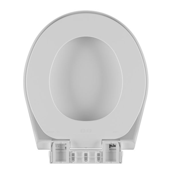 Asiento Inodoro Astra Acolchado, Cierre Suave y Sistema Click, 3en1 Universal