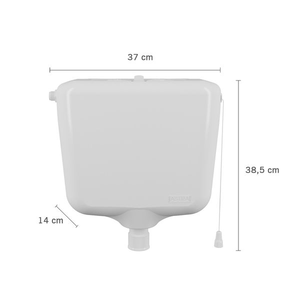 Mochila De Colgar PVC ASTRA 9litros con Cadena y Mecanismo Interno